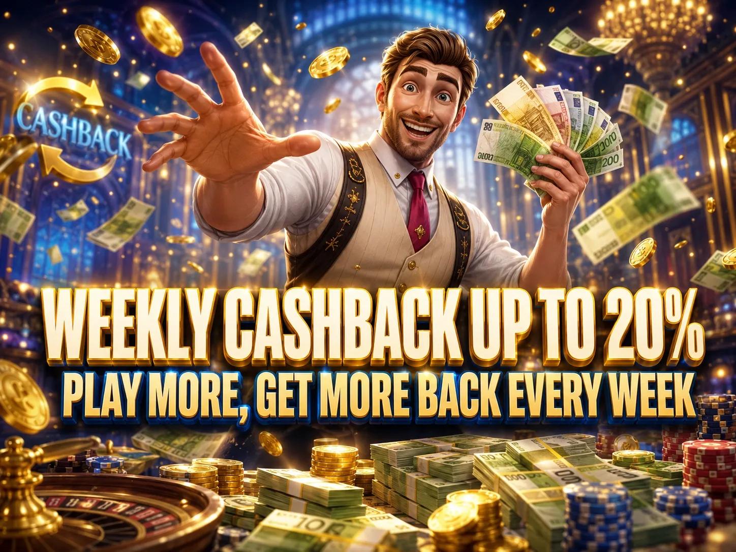Weekly cashback